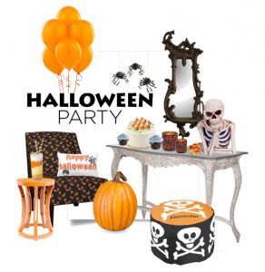 halloween party room