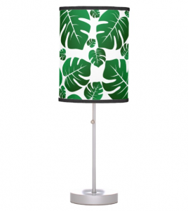 monstera desk lamp