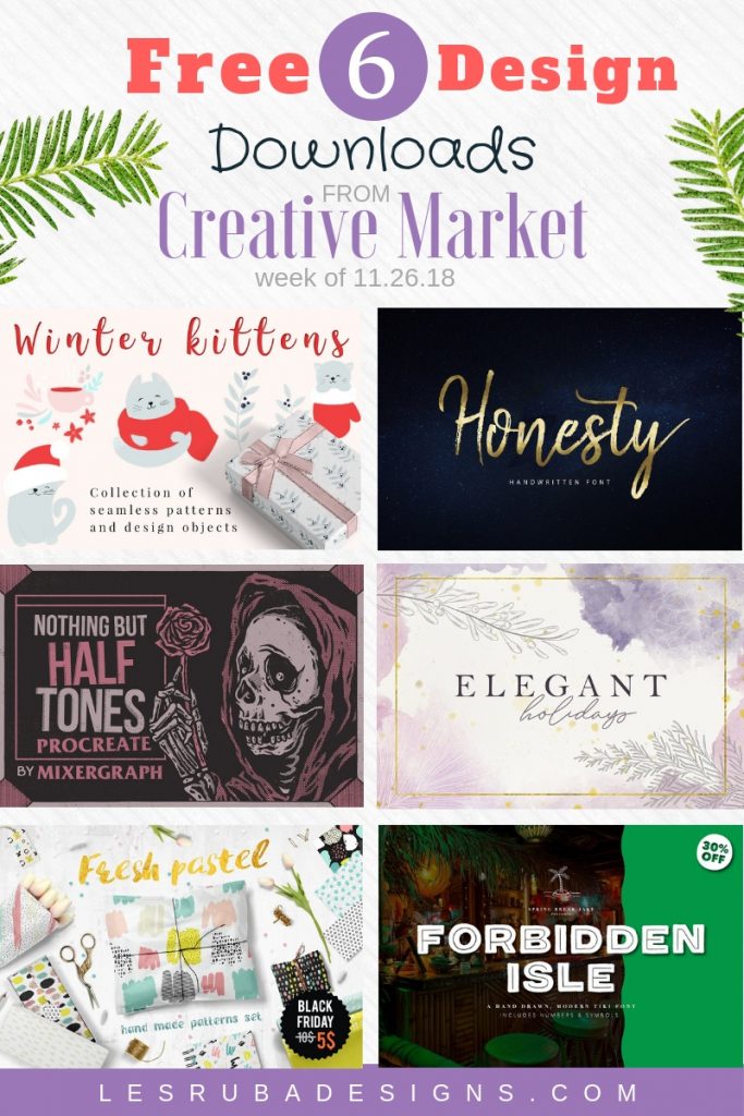 creative market free downloads