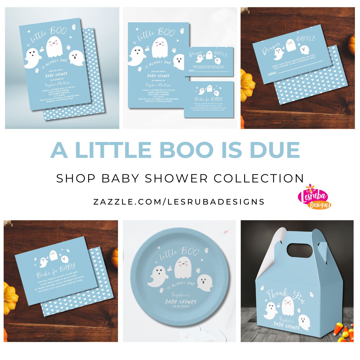 a little boo is due boy halloween baby shower.